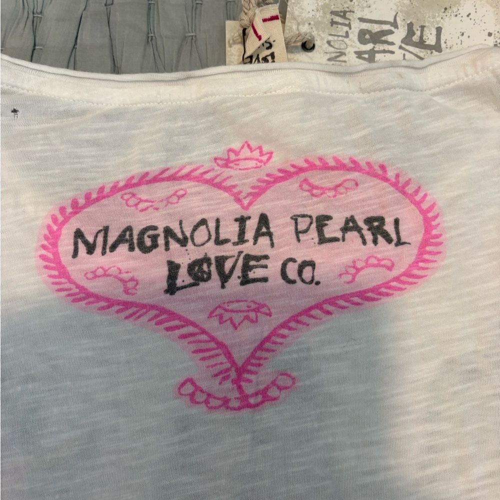 Magnolia Pearl NWT Flor De La Pasion Viggo T Top in True, OSFM - Picture 12 of 12